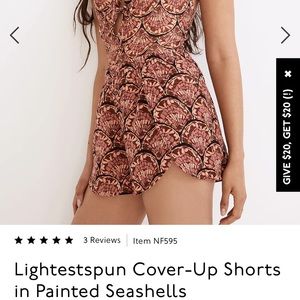 Madewell Cover-up Shorts